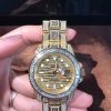 Rolex GMT Chế Tác Vàng Khối 18K Kim Cương Thiên Nhiên