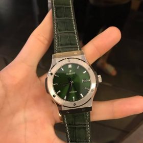 Đồng Hồ Hublot Siêu Cấp 1-1 Classic Fusion Green Titanium