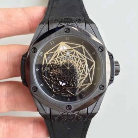 Đồng Hồ Hublot Rep 1-1 Sang Bleu Limited Edition Black