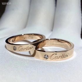 Cặp Nhẫn Cartie Love Vàng 18K