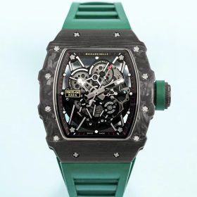 Đồng Hồ Richard Mille Rep 1:1 RM 35-02 Rafael Nadal Dây Cao Su Xanh