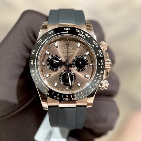 Đồng Hồ Rolex Cosmograph Daytona Fake 1:1 116515LN Mặt Số Chocolate Cọc Số Dạ Quang