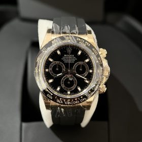 Đồng Hồ Rolex Cosmograph Daytona Rep 1:1 116518LN Mặt Số Đen