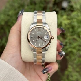 Rolex Datejust Like Auth 1:1 31 278271 Mặt Số Xám Dây Đeo Oyster