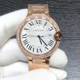 Cartier Ballon Bleu Replica W4BB0024 Chế tác kim cương tự nhiên