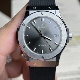 Đồng Hồ Hublot Classic Fusion Mặt Xám 42mm Replica 1:1