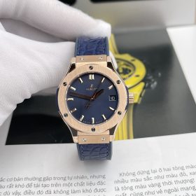 Đồng Hồ Hublot Classic Fusion 33mm blue King Gold