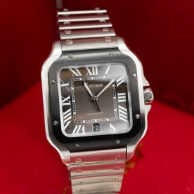 Cartier Santos de Cartier WSSA0048 39.8MM Mặt đen Replica