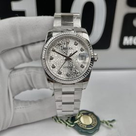 Rolex Datejust 116234 Replica 36mm White 3D Mặt trắng vi tính Replica