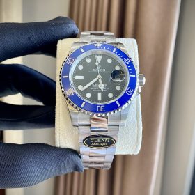 Rolex Submariner 126619LB Mặt Số Đen Viền Xanh Dương Clean Factory