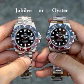 Rolex GMT-Master II Pepsi 40mm Dây Jubilee/Oyster Mặt Đen Clean Factory Replica