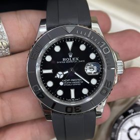 Rolex Yacht-Master 226659 Vỏ Trắng Mặt Đen Replica