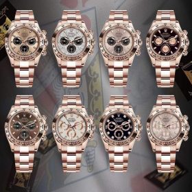 BST Rolex Cosmograph Daytona 116505 40MM Vàng Hồng Rep 1:1