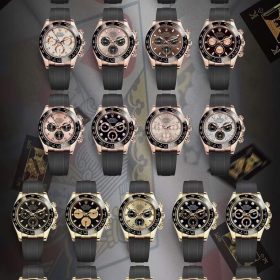 BST Rolex Daytona Dây Cao Su Replica