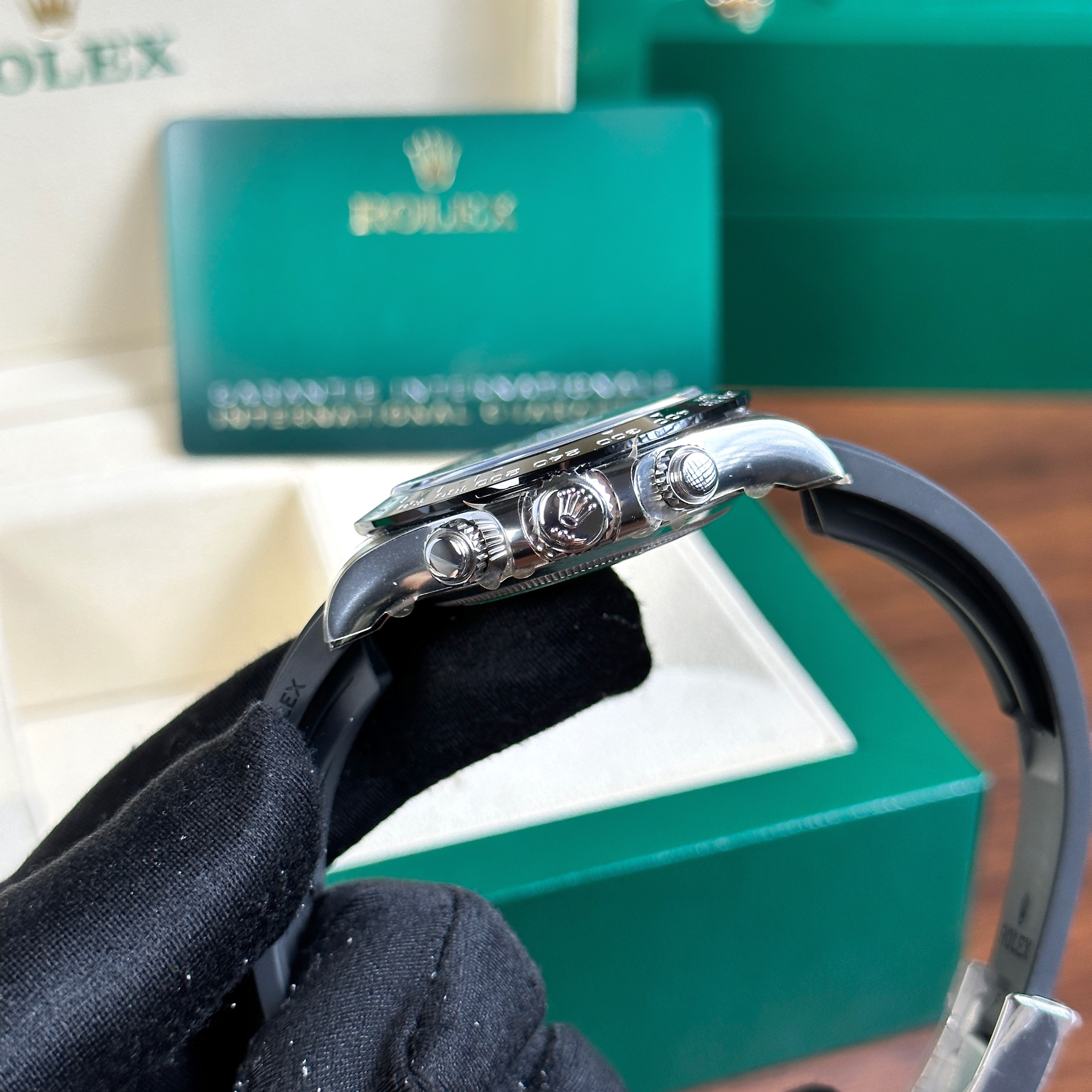 Rolex Cosmograph Daytona 116519LN 40MM Mặt Xám Clean Factory Replica