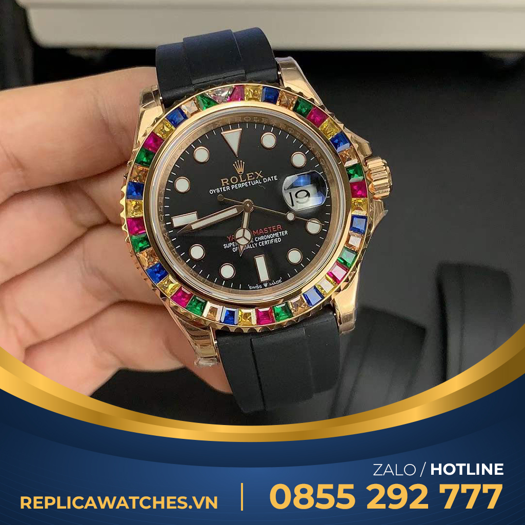 Rolex yacht master rainbow benzel fake