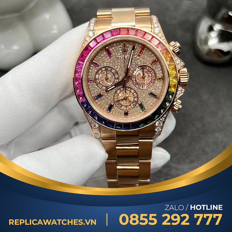 Đồng hồ rolex cosmograph daytona 116595rbowdp rainbow