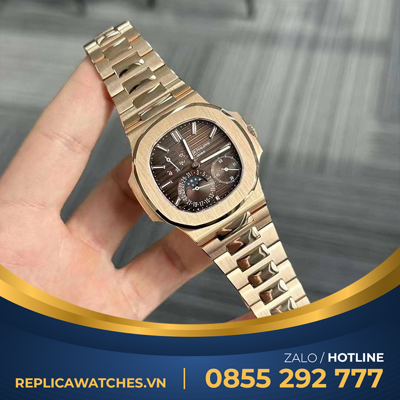 Đồng hồ patek philippe nautilus 5712r rose gold