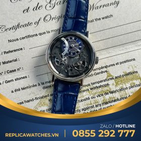 Breguet fake Tradition 7097 Blue Boutique Edition 40mm