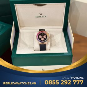 Rolex daytona rainbow everose 116595RBOW chế tác vàng khối