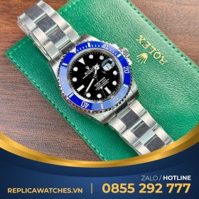 Rolex submariner fake benzel xanh