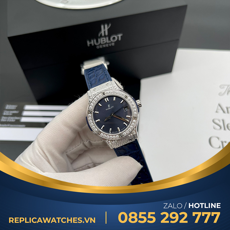 Đồng hồ nữ hublot 33mm full đá cz