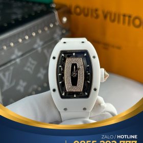 Đồng hồ nữ Richard mille RM 07-01 white ceramic demi rose gold