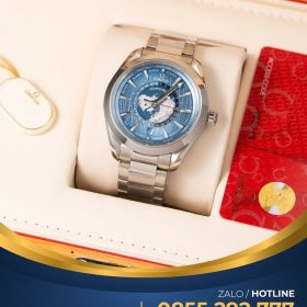 Đồng hồ OMEGA Seamaster Aqua Terra 150M GMT Worldtimer Summer Blue replica