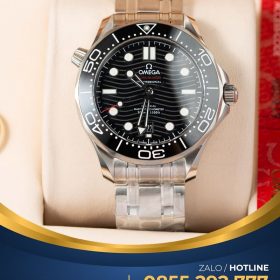 Đồng hồ Omega Seamaster Diver 300m mặt đen replica