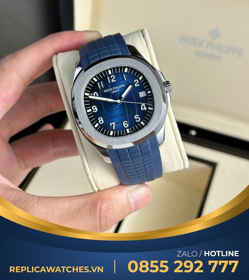 Đồng hồ  Patek Philippe Aquanaut 5168 blue replica