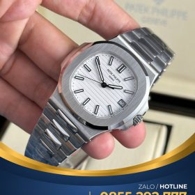 Đồng hồ Patek Philippe Nautilus 5711 white dial replica