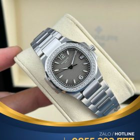 Đồng hồ Patek Philippe Nautilus 7010 mặt xám viền kim cương