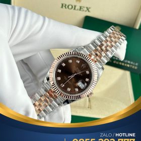 Đồng hồ Rolex Datejust 126331 demi bọc vàng 18k