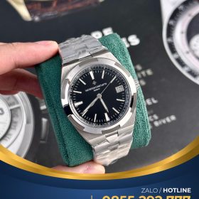 Đồng hồ Vacheron Constantin Overseas 4500V mặt đen fake 1:1