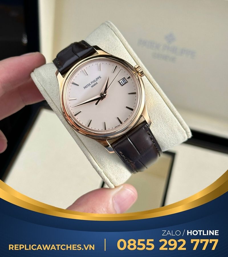 Patek Philippe Calatrava 5227 rose gold replica